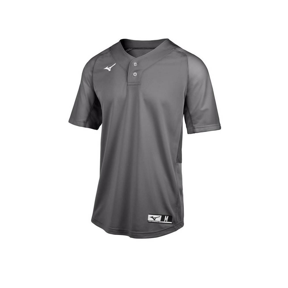 Jerseys Mizuno Aerolite 2-Button Hombre Gris Comprar RTJS-53986